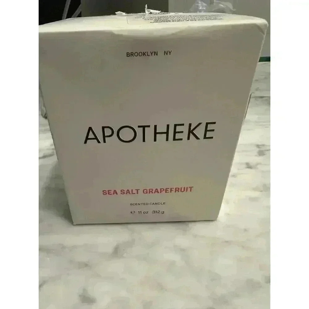 APOTHEKE Sea Salt Grapefruit Candle, 1 EA